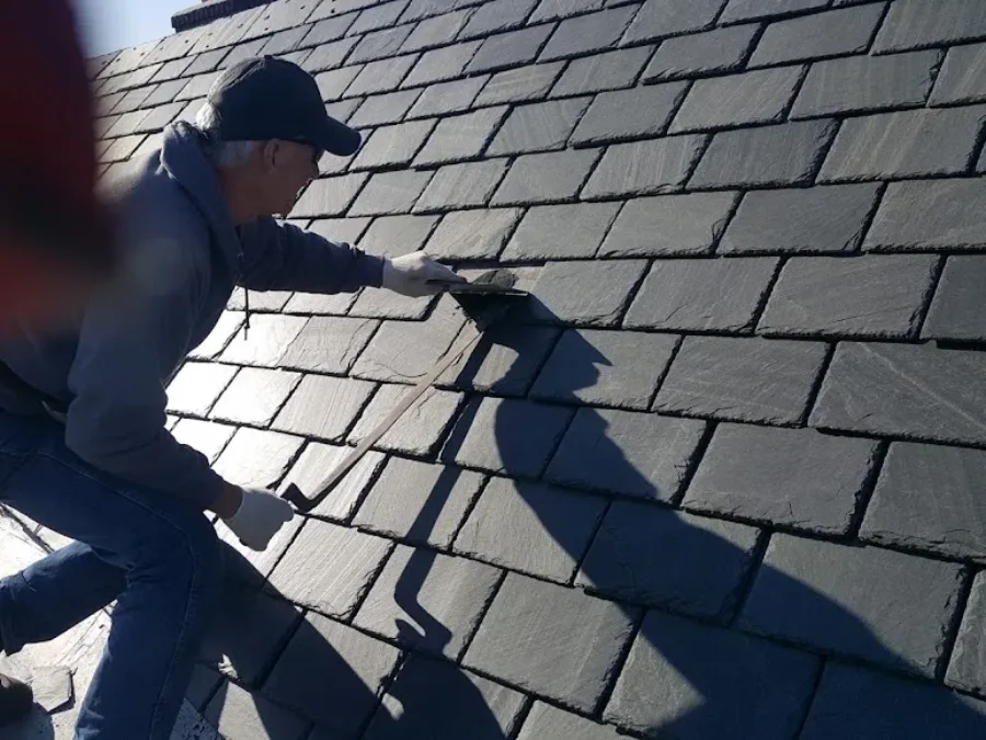 Slate Roof Installation